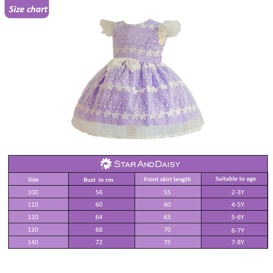 Kids Stylish Multicolor Lining Designer Midi Frock Dress for Baby Girl –  The Venutaloza Store