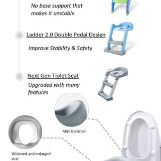 model structure stairs Potty Training Seat for Baby