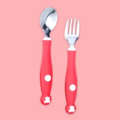 Steel Spoon and Fork Set