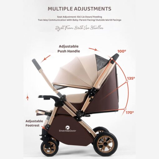 Height width weight etc features of ultra baby stroller and prams