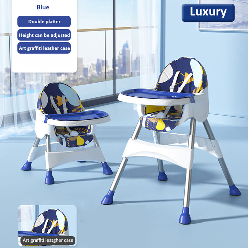 Portable and Lightweight Baby Booster Seat for On-the-Go
