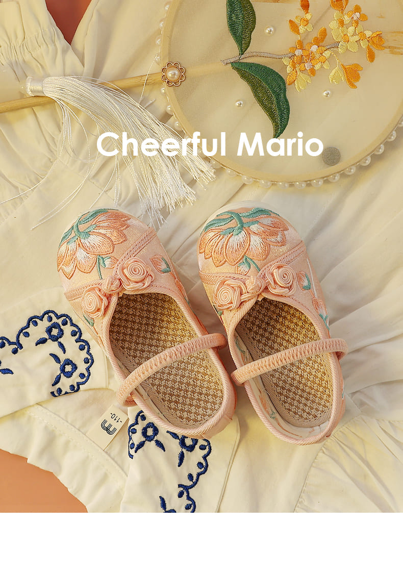 Cheerful Mario Summer Girls Shoes