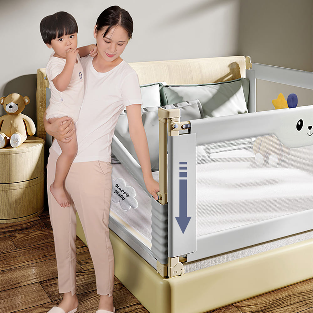 Baby Safety Bed Rails for Secure Sleep - StarAndDaisy