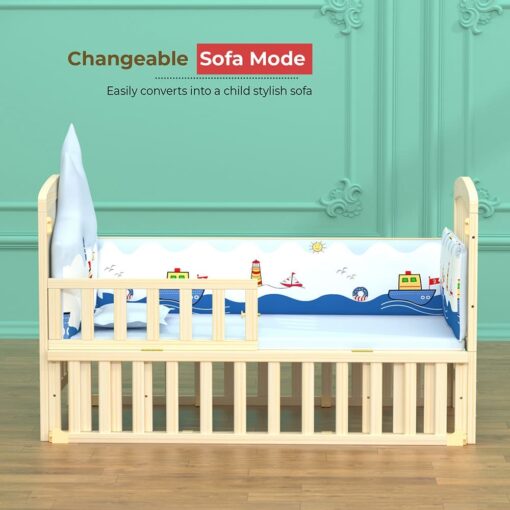 Bay Cot Attached to Parents Bed