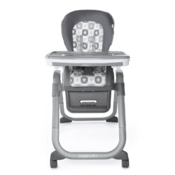 Ingenuity 4-in-1 Smart Serve High Chair With Detachable Tray High Chair, Toddler Chair, And Booster (Grey)