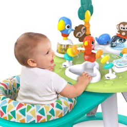 Bright Starts 2-in-1 Walk-Around Activity Centre and Play Table – Walker  with Music, Lights and Interactive Toys
