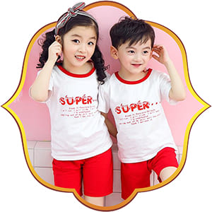 Tshirts and Shorts combo dress for Kids
