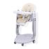 Internationally acclaimed & awarded A Demain High Chair 3 in 1 Multifunctional Baby Highchair by StarAndDaisy (Ivory)