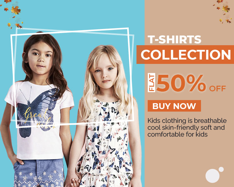 Tshirt collections for Girls and Boys