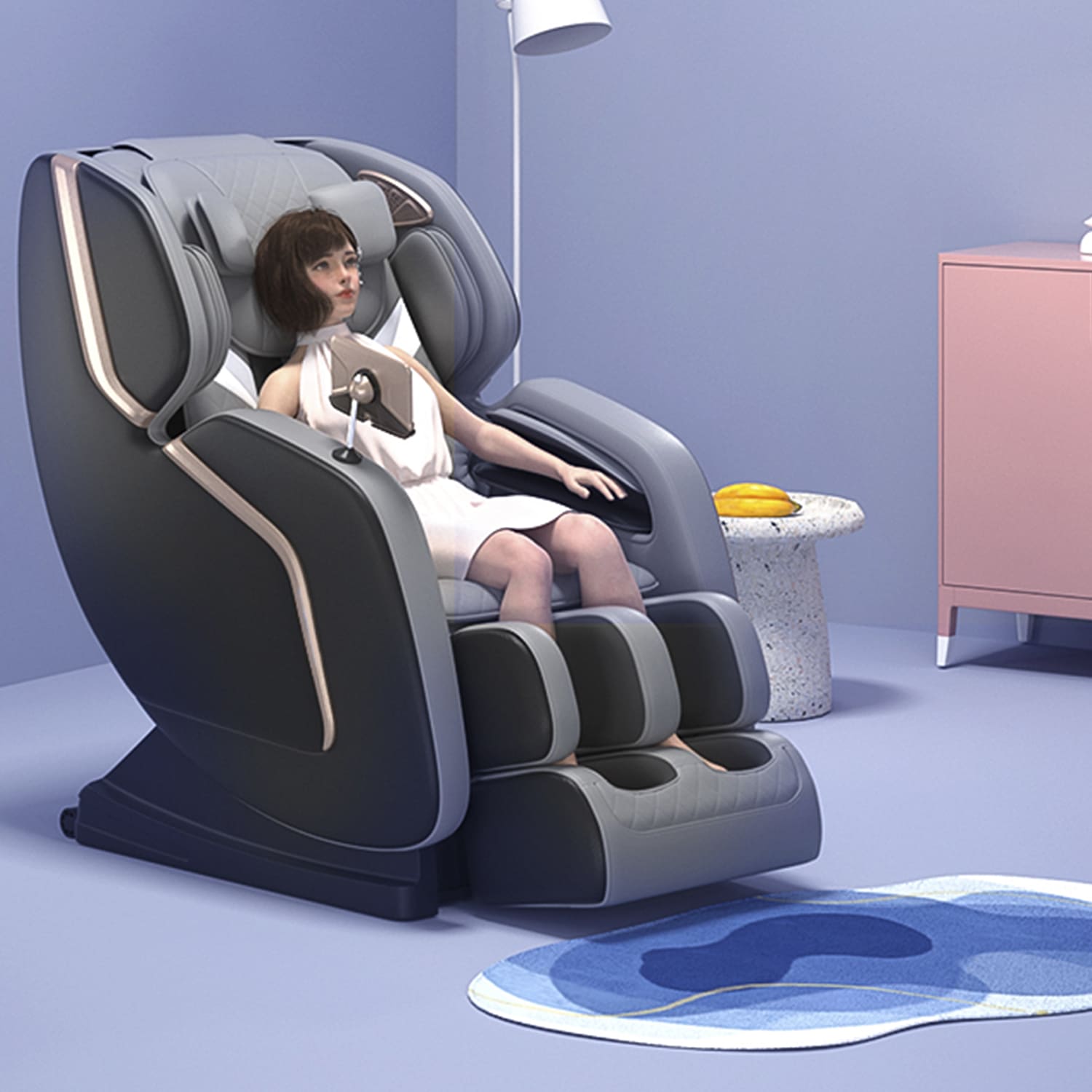 Luxurious Automatic Body Massage Chairs