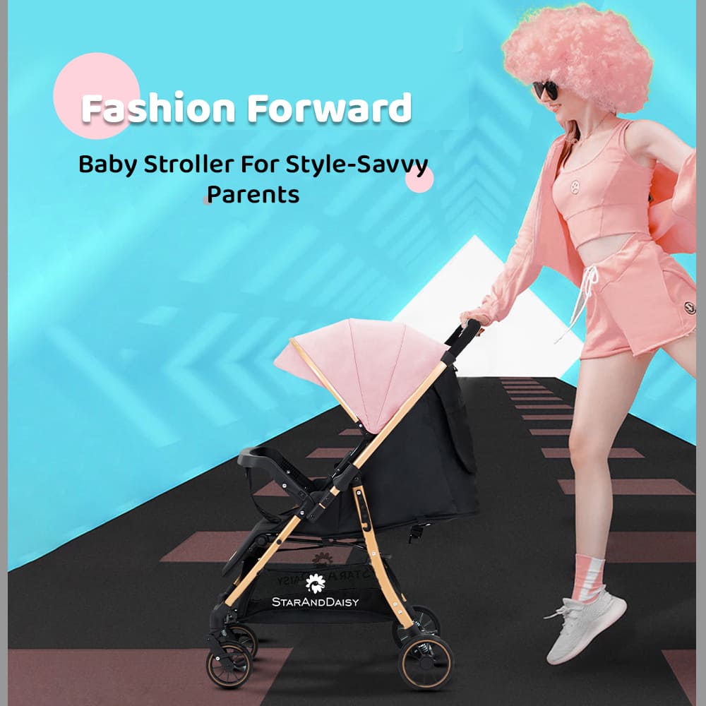Foldable Stroller for Travel - Compact and convenient baby stroller ideal for on-the-go adventures.