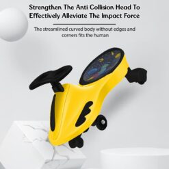 Anti collision baby swing car