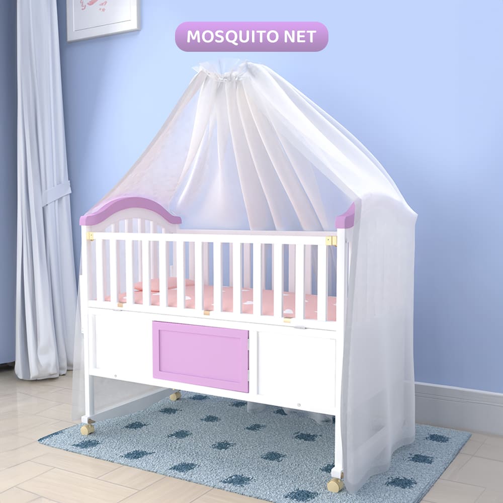 Wooden Cot Bed for Baby
