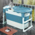 StarAndDaisy Folding Bath Tub for Kids Children and Adult Vertical Mega Size Super Large Bathtub (Blue | ‎1 meter)