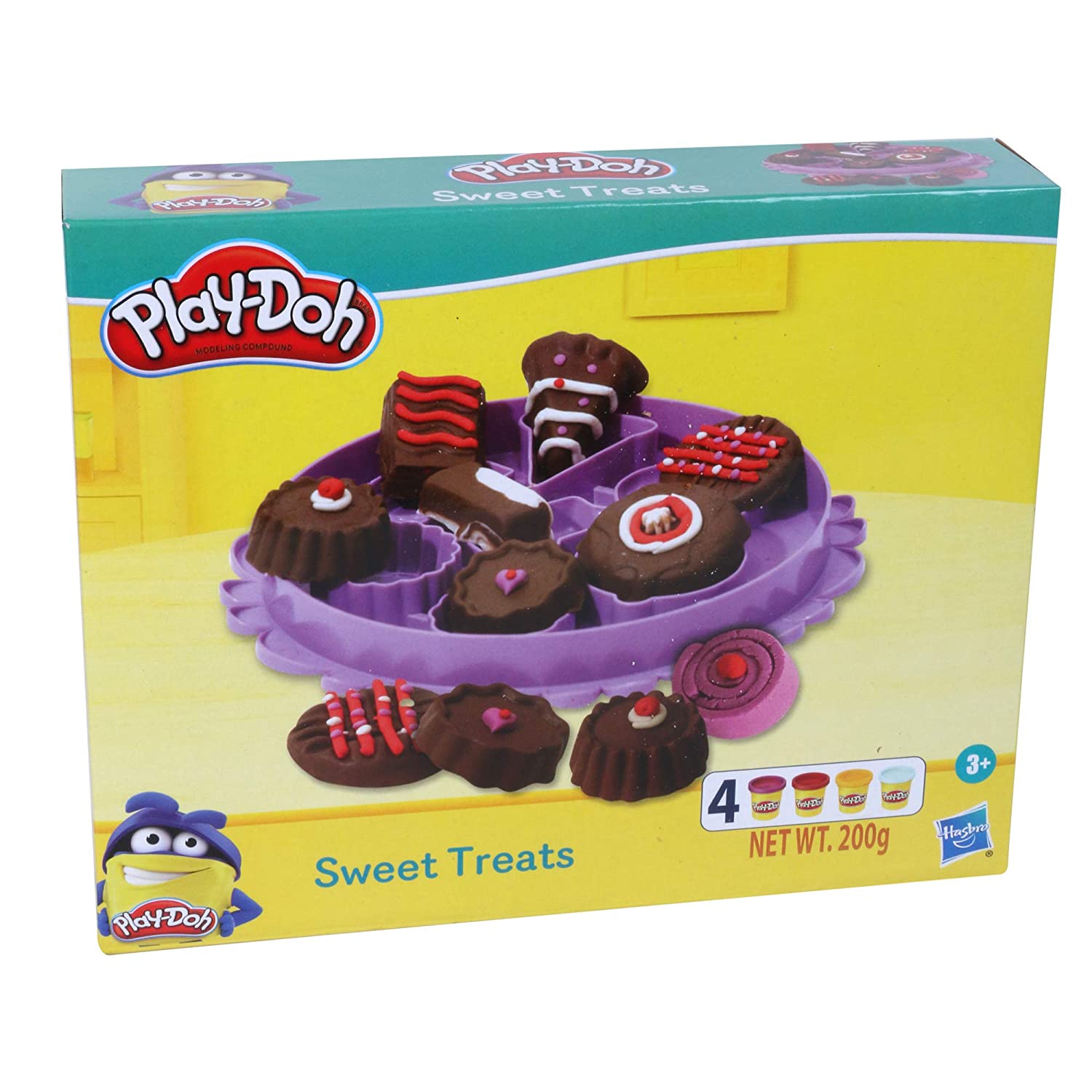 Playdoh Sweet Treats Kids Play Set for Indoor Game - SND