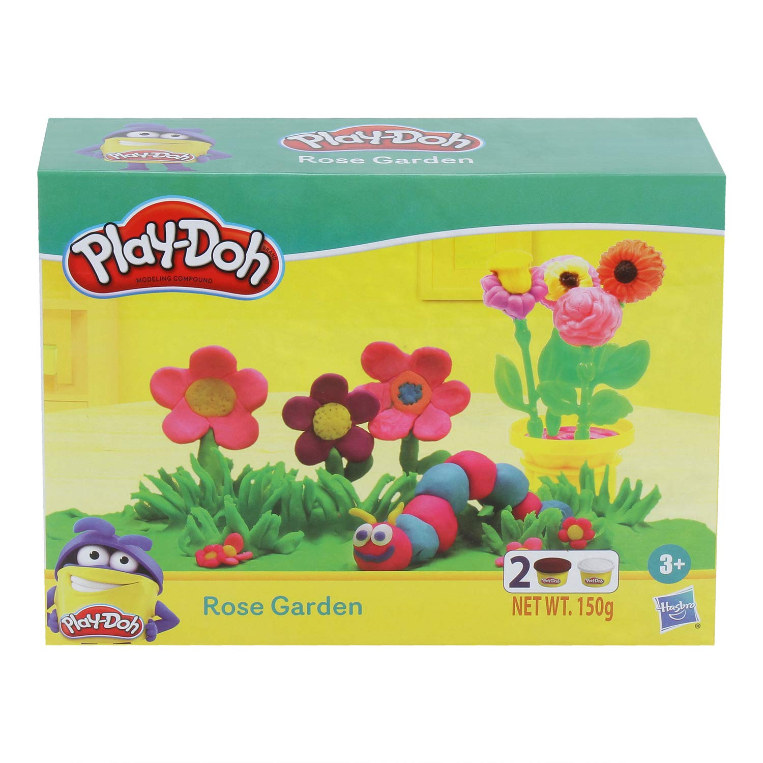 Play Doh Rose Garden Game Playset for Kids 3 Players - SND