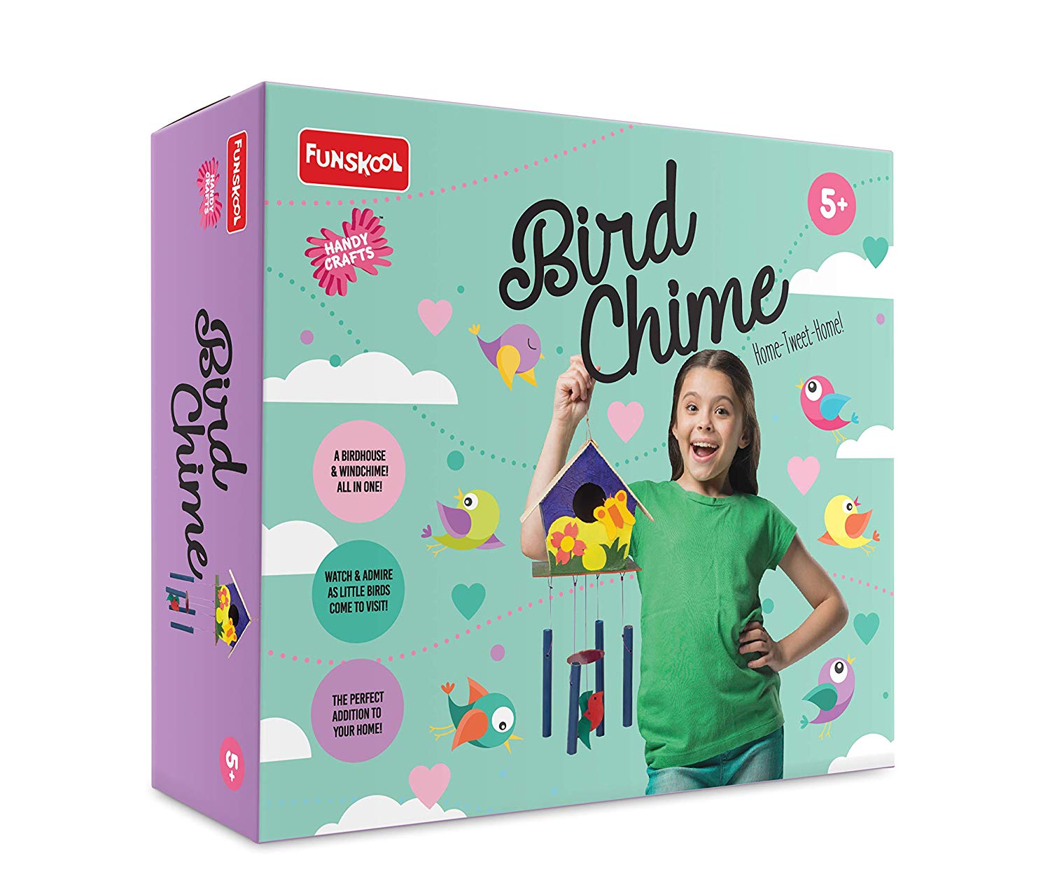 Funskool - Handycrafts Bird Chime Bead House