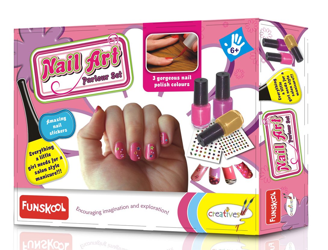 Multicolor Combo Nail Art Kit Set Of 10, For Personal, Packaging Size:  20*20*15 at Rs 999/piece in New Delhi