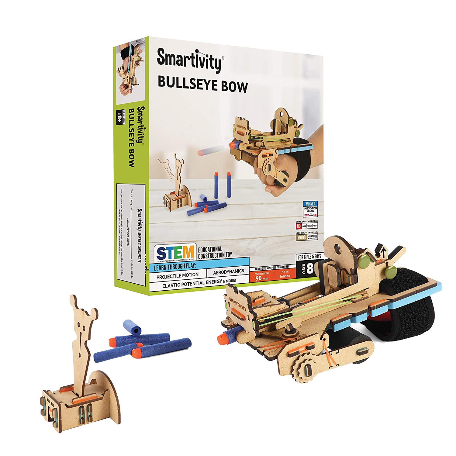 Smartivity Bullseye bow - Bullseye Bow Mechanical Toy - Smartivity