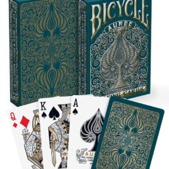 Bicycle Aureo Playing Cards - Premium quality plastic playing cards for games Made In USA