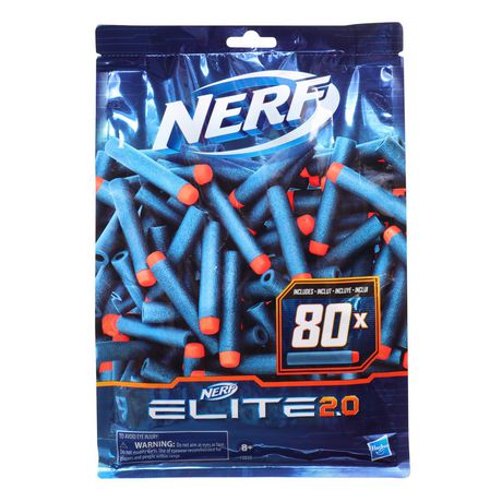 Nerf Elite 2.0 Darts 80pcs - Toy Cloud Hot Fire Gun Bullet Soft Foam Dart