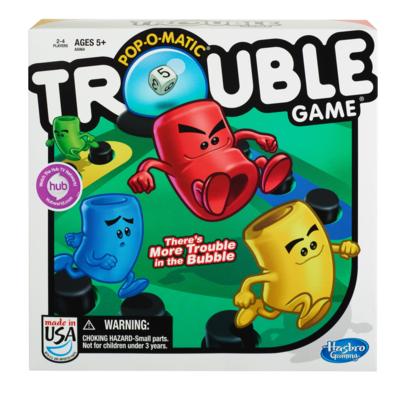 Pop-O-Matic Trouble Game HASBRO Gaming for Kids
