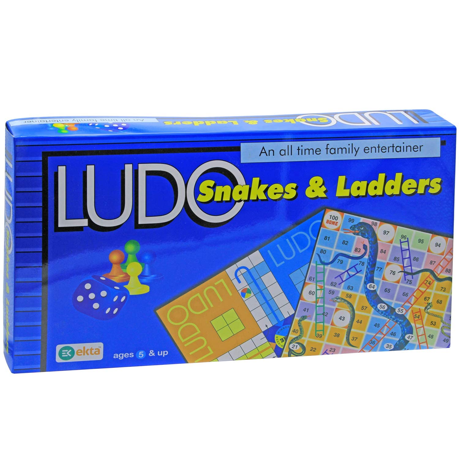 Ekta Ludo and Snakes Ladders - Ludo Game book online - @59