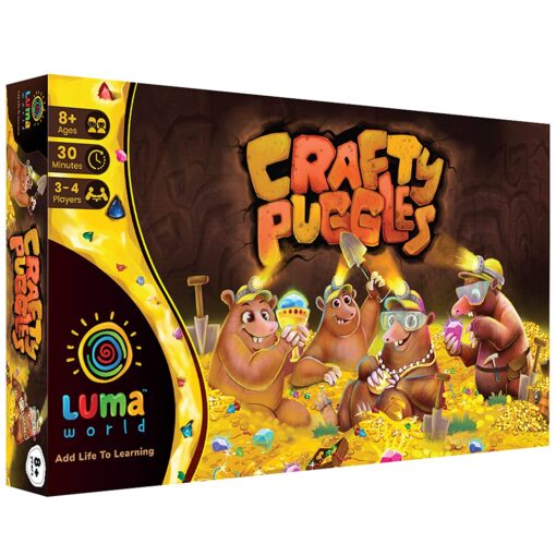 Luma World Crafty Puggles STEM Educational Board Game