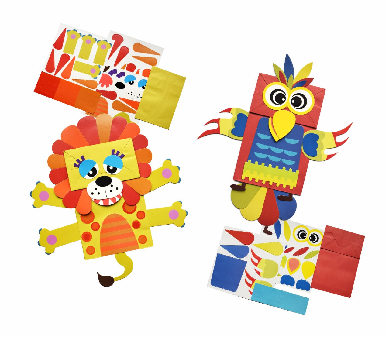All About Me Paper Bag Puppets - The Littles & Me