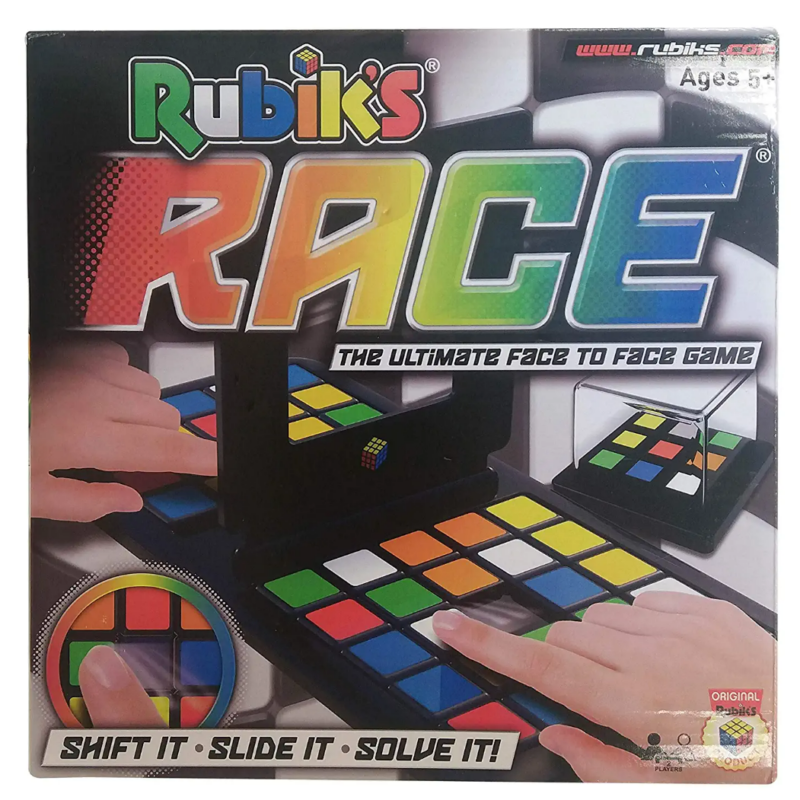 Rubik's Race is a Two-Player Competitive Board Game