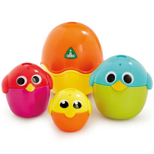 Elc Stacking Chicks - Easy to Grasp Eggs - Early Learning Centre Stacking Chicks