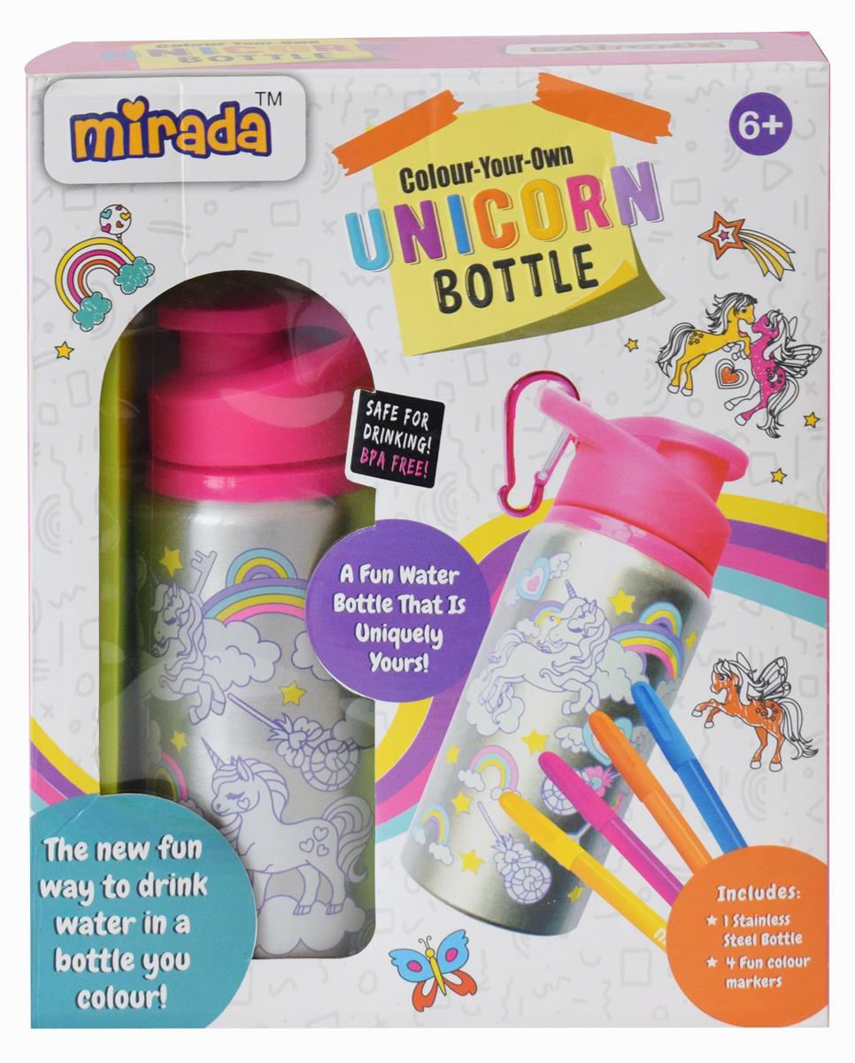 Mirada Unicorn Bottle for School Kids - School Water Bottles - SND
