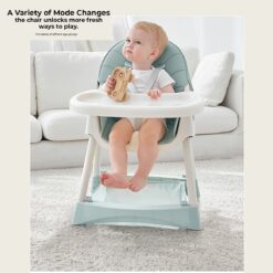 Portable Baby Booster Seat with Detachable Food Tray