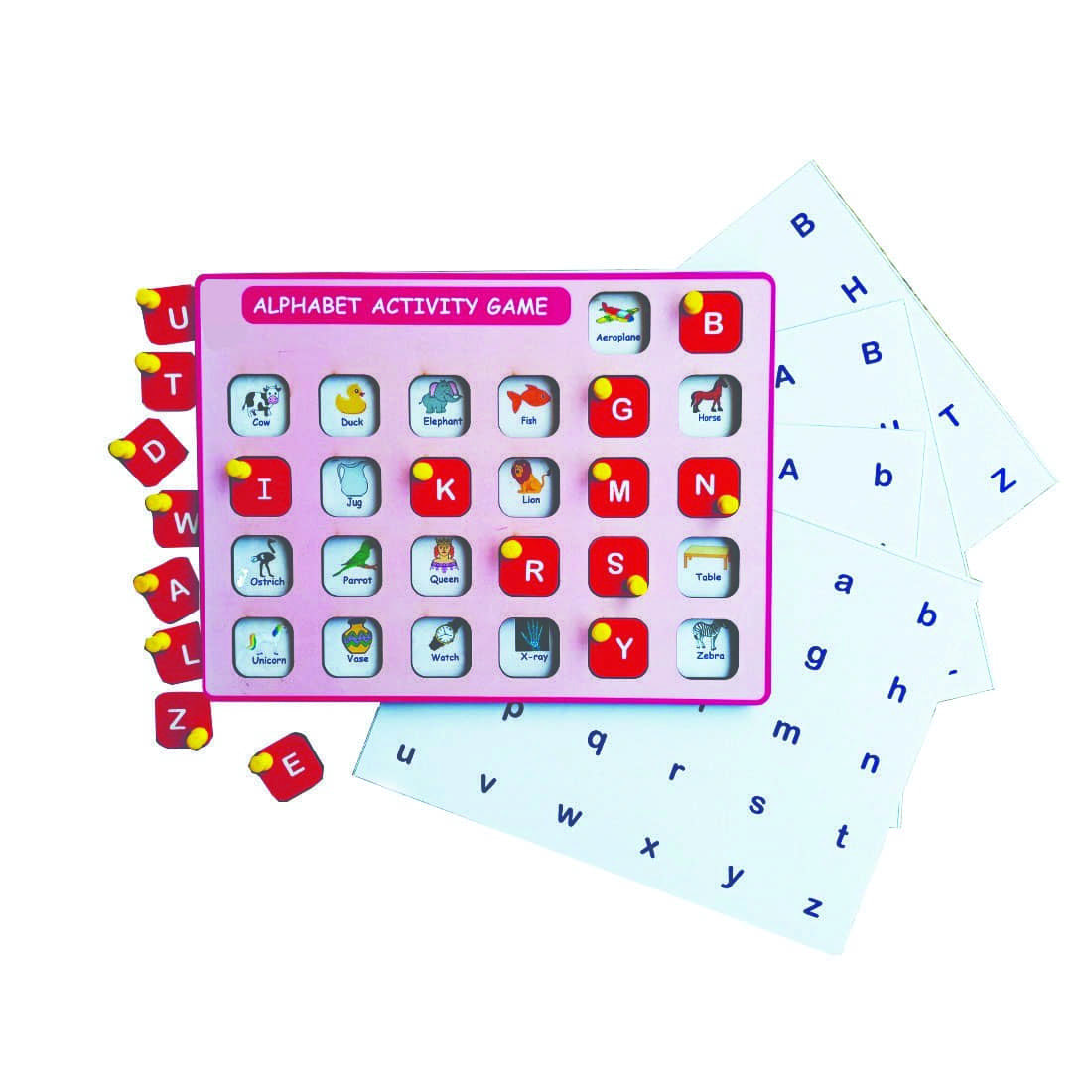 Alphabet Activity Game - Kids Learning Board Game have fun with Alphabets