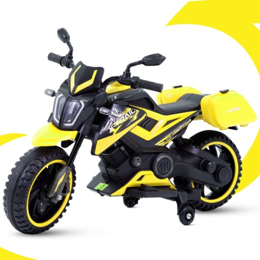 Electric Motor Bike Rechargeable Battery Operated Motorcycle -xtrail- yelow