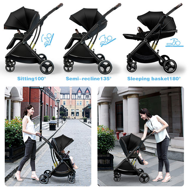 Foldable Travel Stroller for Airplane Trips