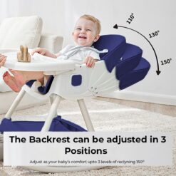 Portable and Lightweight Baby Booster Seat for On-the-Go