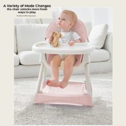 Convertible Infant Feeding Chair with Height Customization