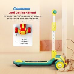anti collision head kids sscooter