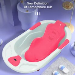 baby-bath-tub-temperature-sensor-seat-wpink5