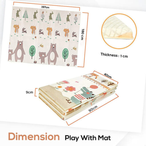 dimension of Playmat-