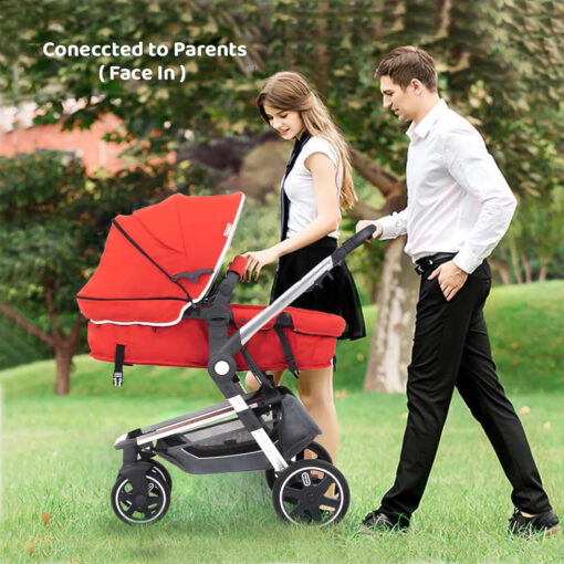 Baby Trolley for 0 to 5 Year-Olds: A vibrant and secure trolley designed for infants and young children, providing comfort and convenience.