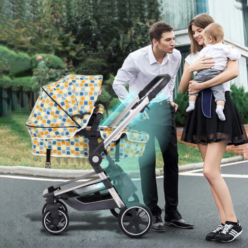 Stylish Pram for Baby Boys 0-5 years - Comfortable and Convenient Baby Transportation