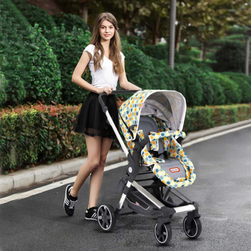 Stylish Stroller for Baby Boys, Ages 0-5 Years