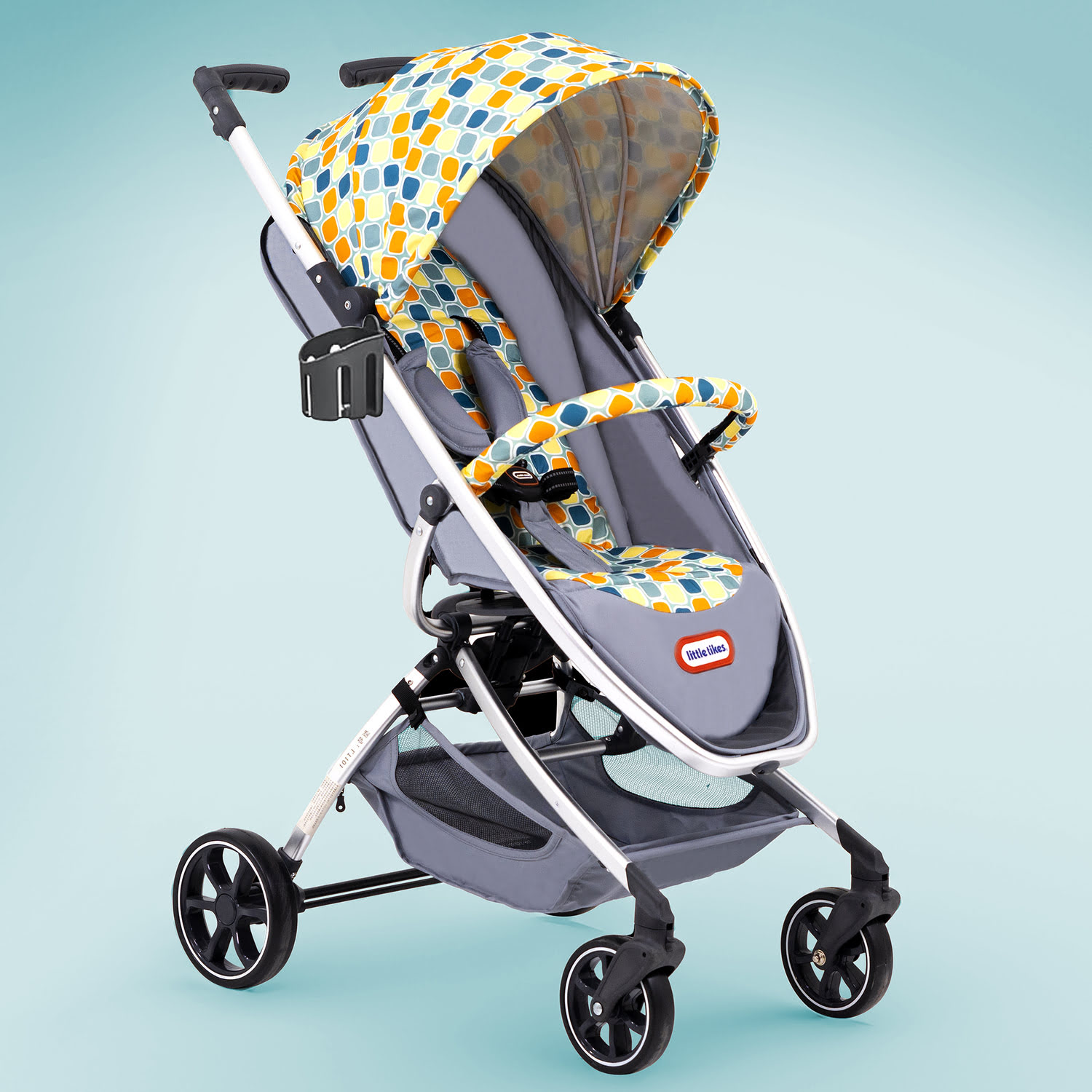 Premium Lightweight Travel-friendly Foldable Baby Stroller – Foldable Stroller with Adjustable Backrest & Canopy, 5-Point Safety Belt & 360° Front Wheels – International Series