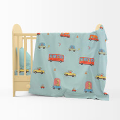 StarAndDaisy New Born Baby Soft Breathable Cotton Crib Sheet, Toddler Mattress Bed Sheets Set, Nursery Sheet