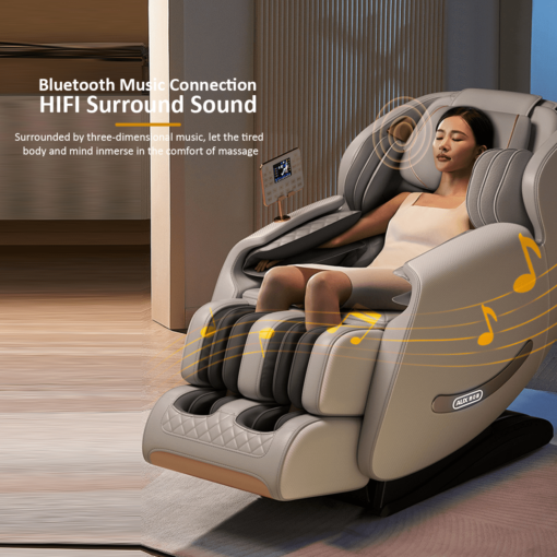 Massage chair for ultimate comfort and rejuvenation in 3D