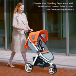 Convenient Baby Stroller with Car Seat for On-the-Go Parents