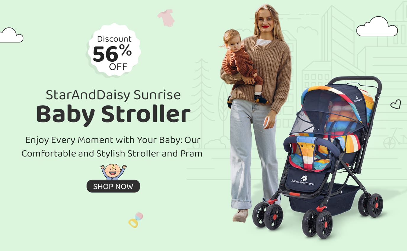 StarAndDaisy Sunrise Baby Stroller