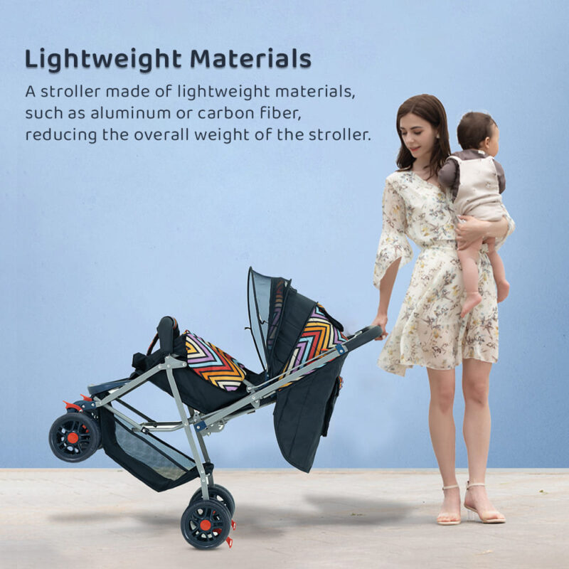 Sunrise Baby Stroller and Pram with Mosquito Net - StarAndDaisy